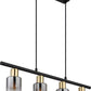 Hängeleuchte HOLLSY 54310-4H 4x E14 25 W schwarz