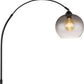 Stehleuchte NEWCASTLE 58227BS 60 W schwarz