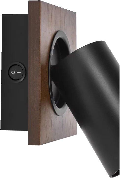 Decor Spot Mercury GU10 Schwarz 1x3.4W 927 D