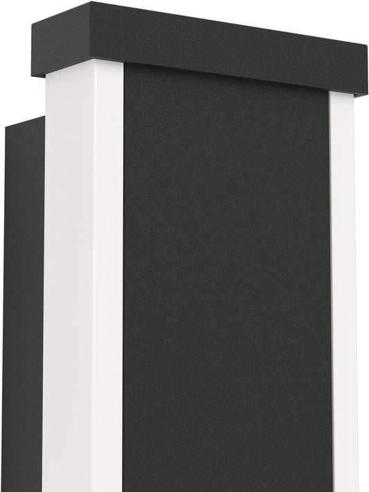 NEVIANO Außen-LED-Wandleuchte 2xl-580 schwarz/weiß 2x7W IP65