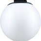 ULine Spot Ball 150mm 930 8W 48V DC schwarz Aluminium