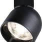 ULine Spot Ronde 110mm 930 7W 48V DC schwarz Kunststoff