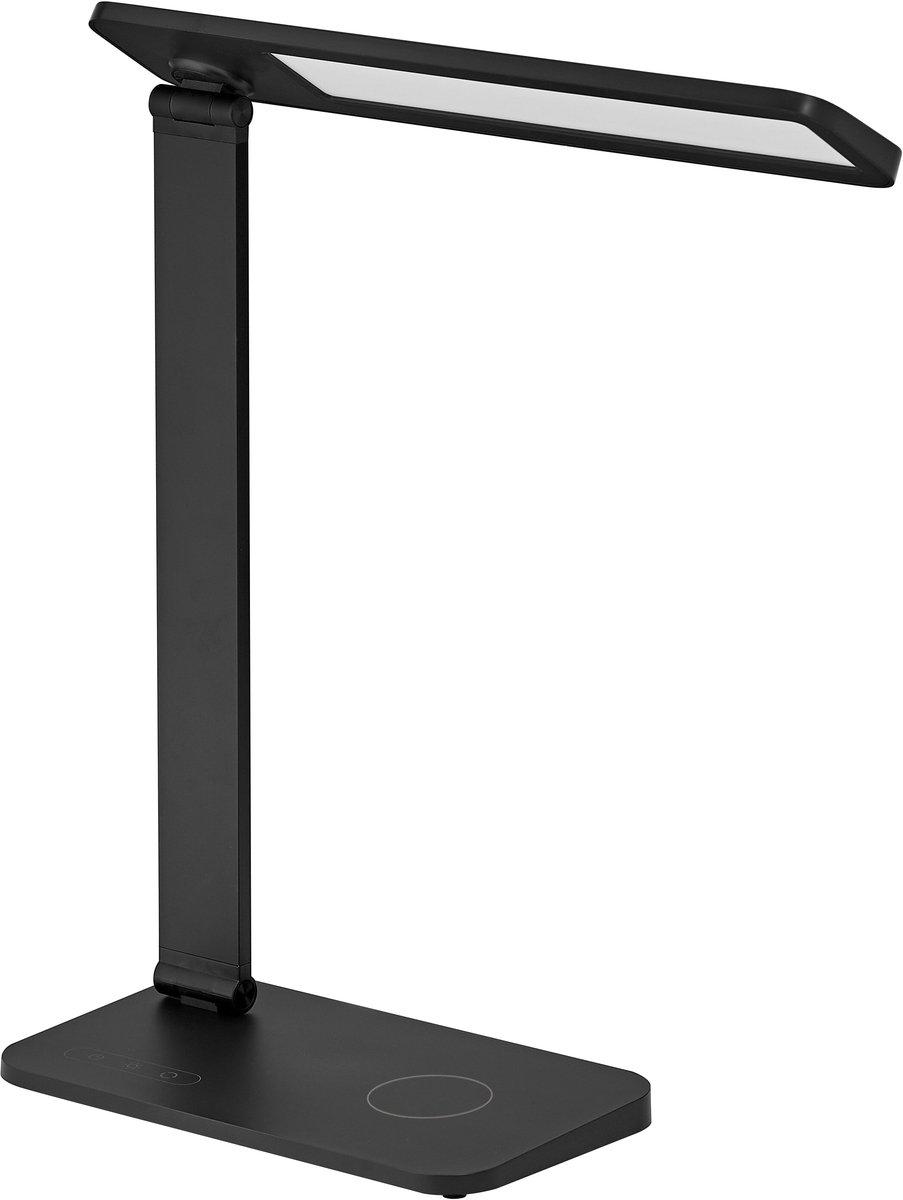 Schreibtischleuchte Office Line Desk Banker Inductive Charging 17W dimm schwarz
