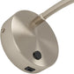 Wandleuchte LED 110lm 3000K Olivandino 1 Nickel-Matt
