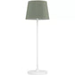 LEONERO Tischleuchte LED CCT H 370 Touch weiß/Grün