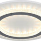 Deckenleuchte 24W LED CCT Dimmbar Jayden weiß Kristall