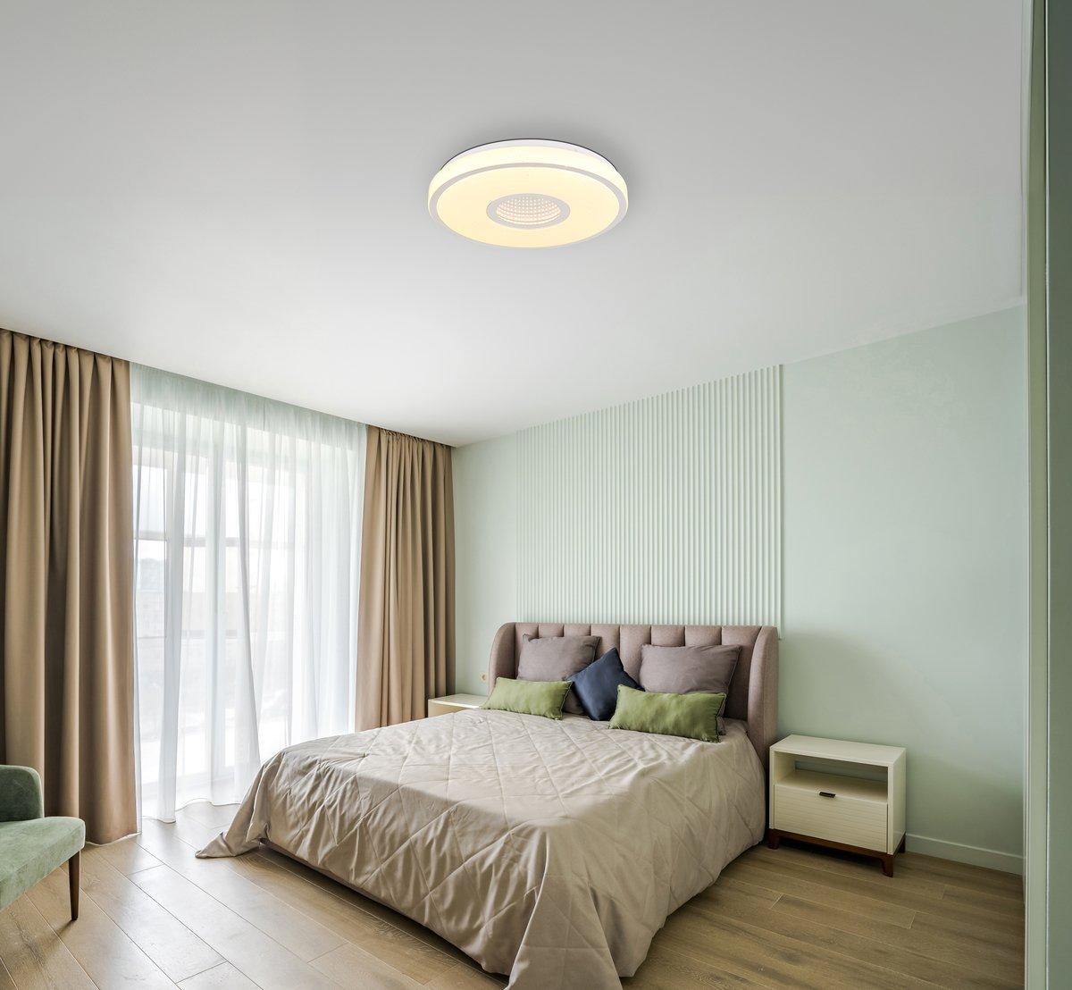 Deckenleuchte 24W LED 3000K 1200lm Astania 3D Effekt