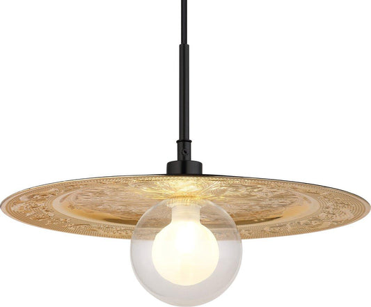 Hängeleuchte 1xG9 max.5W Riga Gold/schwarz