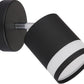 Wandleuchte 1xGX53-LED 7W 3000K Lucero Opal schwarz