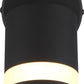 Wandleuchte 1xGX53-LED 7W 3000K Lucero Opal schwarz