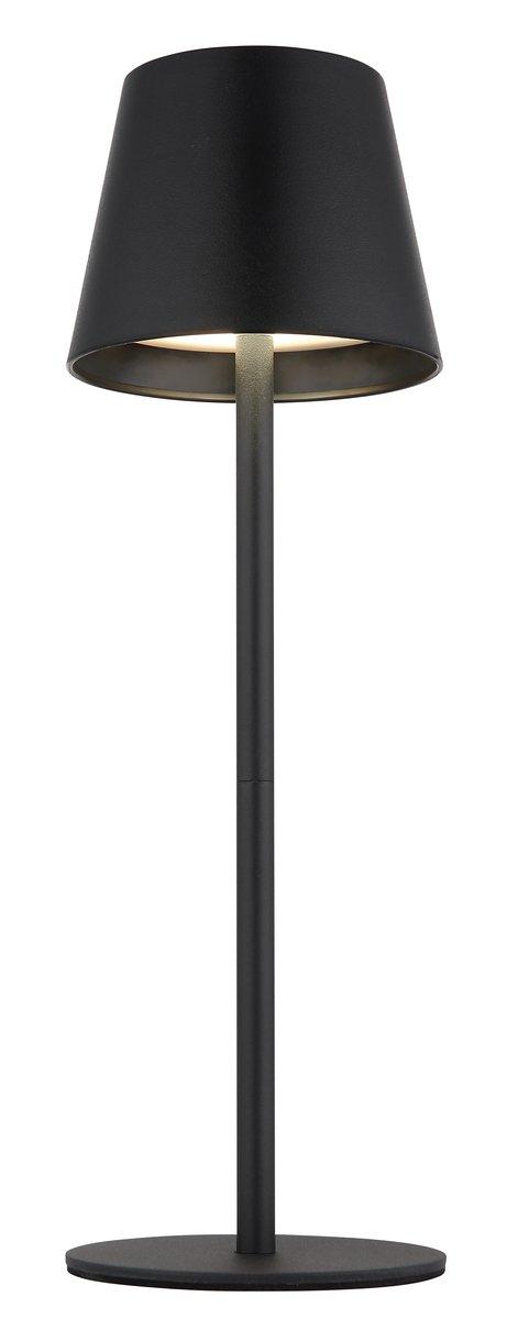 Tischleuchte 3W LED CCT 200lm +Akku Vannie I Grün matt