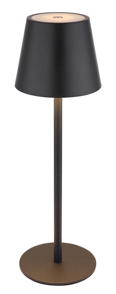 Tischleuchte 3W LED CCT 200lm +Akku Vannie I Grün matt