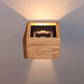 Wandleuchte 2x3W LED 2700K 620lm Shine-Wood Eiche