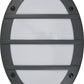 Wandleuchte 2xE27 max.18W Grau Orbick Wall IP65