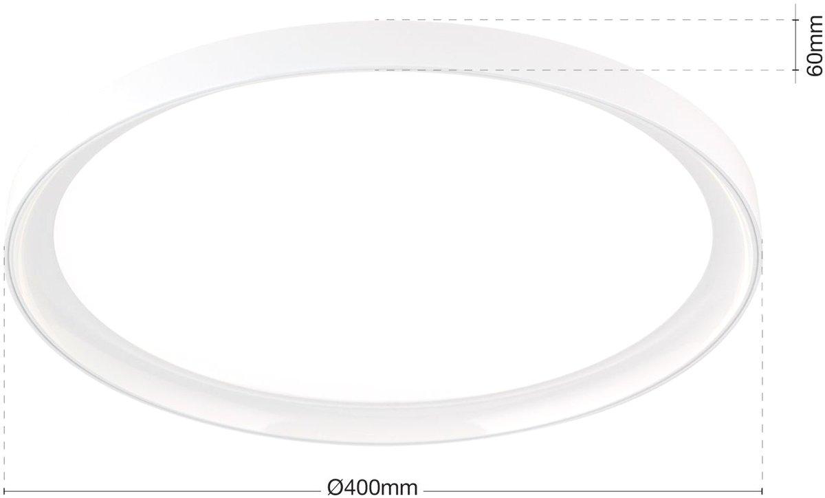 Deckenleuchte LED 35W CCT D40cm Gamma weiß Fernbedienung