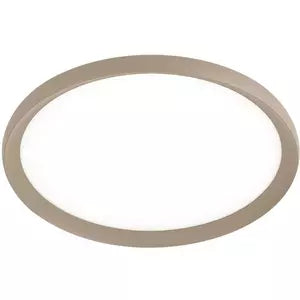 Deckenleuchte LED 30W CCT D40cm Kant Khaki