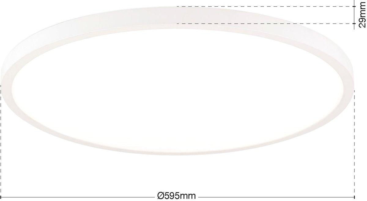 Deckenleuchte LED 48W CCT D60cm Disc weiß rund