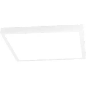 Deckenleuchte LED 30W CCT 40cm Disc weiß quadratisch