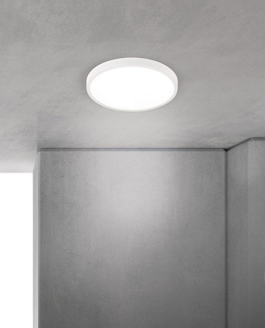 Deckenleuchte LED 30W CCT D28cm Disc weiß rund