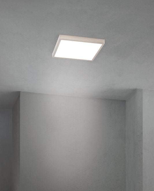 Deckenleuchte LED 24W CCT 24cm Disc Satin quadratisch