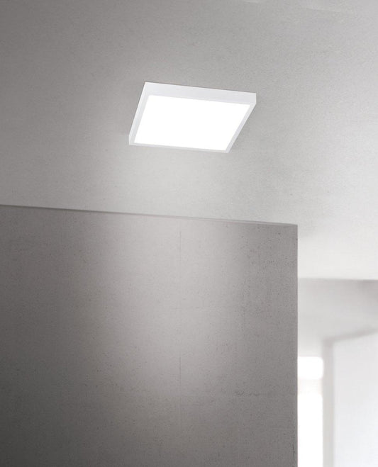 Deckenleuchte LED 24W CCT 24cm Disc weiß quadratisch