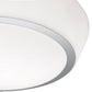 Decken/Wandleuchte DM30cm 2xE27 Tena Opal Chrom