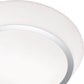 Decken/Wandleuchte DM30cm 2xE27 Tena Opal Chrom