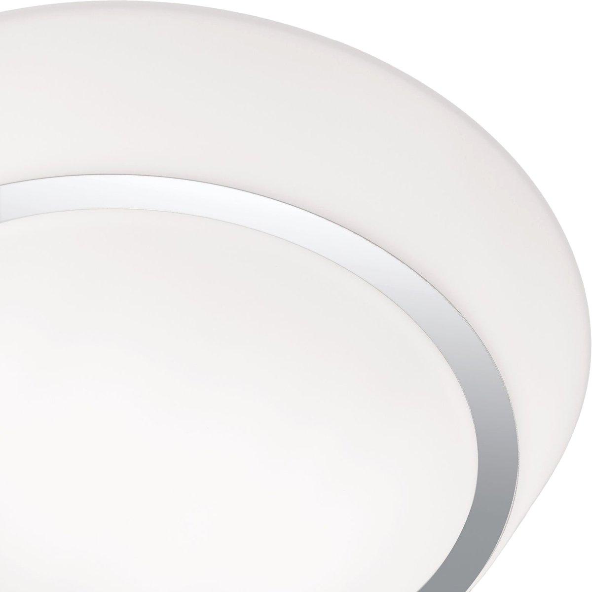 Decken/Wandleuchte DM30cm 2xE27 Tena Opal Chrom