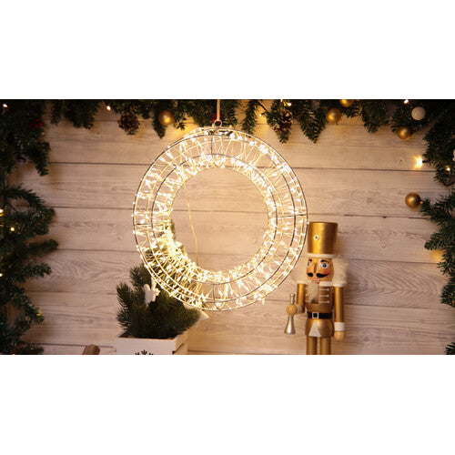 LED-Weihnachts- Funkelstern (X23017) 230VAC, 80LED, 480LED