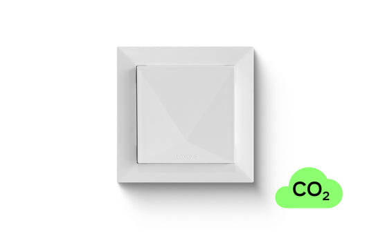 Raumklima Sensor Tree Weiß und Anthrazit (CO2, Temperatur, Feuchte)