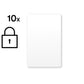 Verschl. NFC Smart Cards white 10 St.