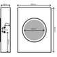 Einbaugehäuse für 7" Install Speaker