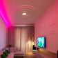 LED Ceiling Light RGBW Tree Gold