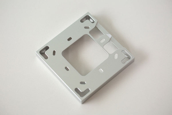 Intercom Montagerahmen 1fach silber