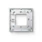 Intercom Montagerahmen 1fach silber
