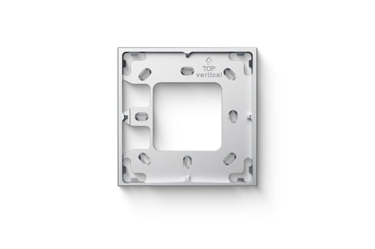 Intercom Montagerahmen 1fach silber