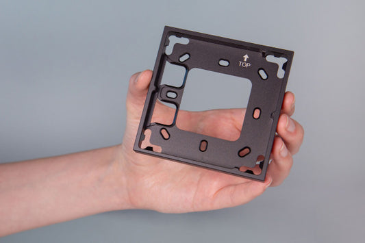 Intercom Montagerahmen 1fach anthrazit