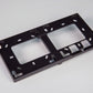 Intercom Montagerahmen 2fach anthrazit