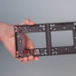Intercom Montagerahmen 2fach anthrazit