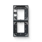 Intercom Montagerahmen 2fach anthrazit