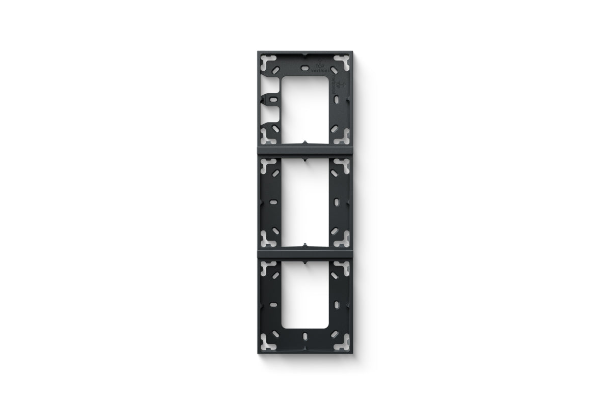 Intercom Montagerahmen 3fach anthrazit