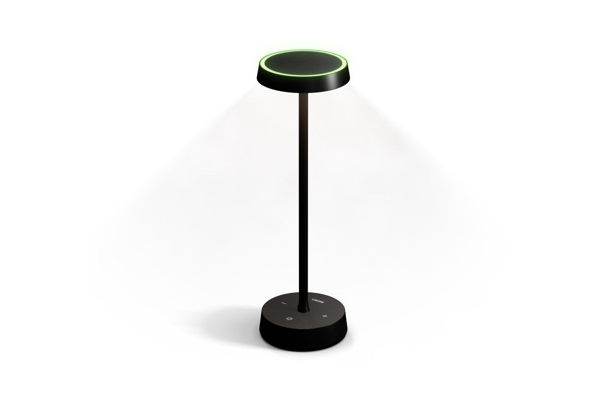 Table Lamp Air Weiß und Anthrazit