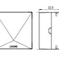 Raumklima Sensor Air Anthrazit (Temperatur, Feuchte)