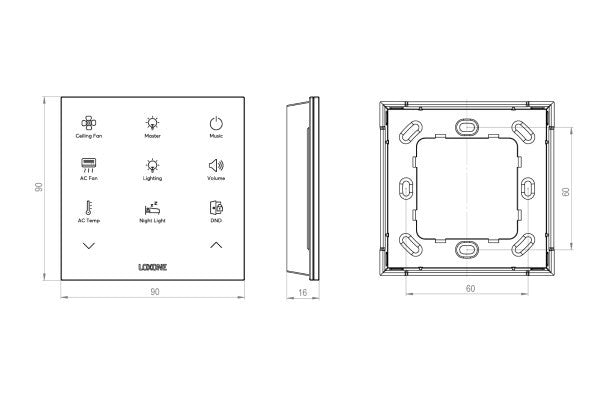 Touch Pure Flex Standard Audio Tree Anthrazit