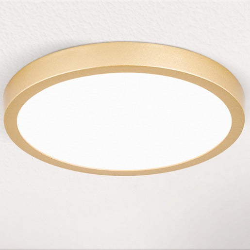 Deckenleuchte gold-matt LED