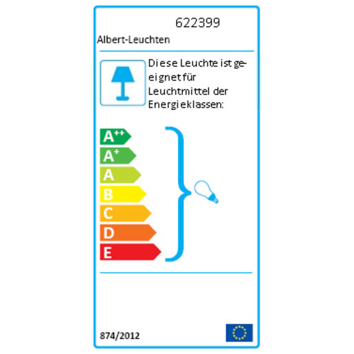 Spießstrahler LED 5,5W 350lm anthrazit 120° schwenkbar IP44 rund