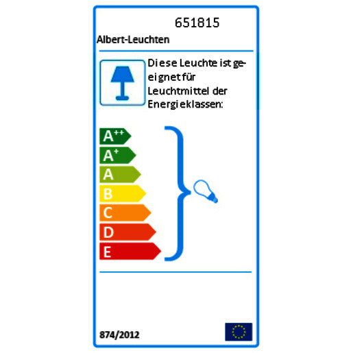 Wandleuchte 1X75W E27 IP23