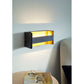 FELONICHE Wandleuchte LED 10W L-220 schwarz/gold