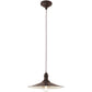 STOCKBURY Hängeleuchte 1x60W E27 Stahl antik-braun