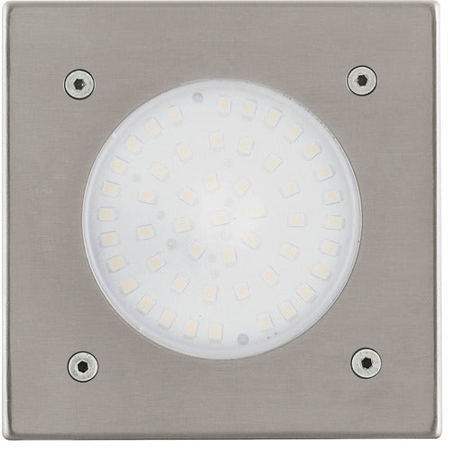 Bodeneinbauleuchte LED Edelstahl eckig 1 x 2,5 W 180 lm IP65/67 LAMEDO